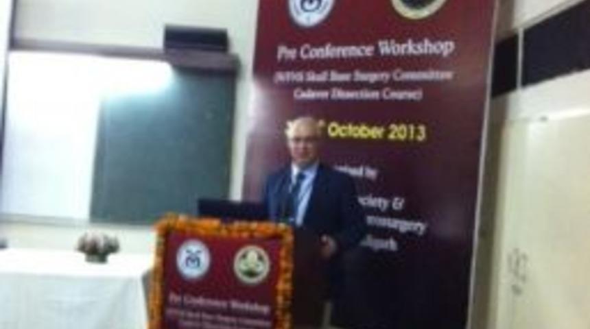 Prof. Dr. Ceylan Hindistan&rsquo;da Konferansa Katıldı