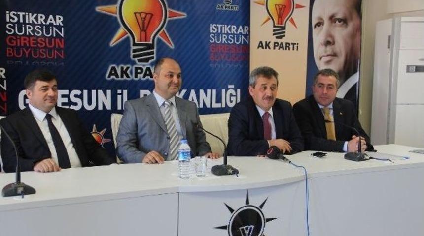 Giresun Ak Parti&rsquo;de Belediya Başkan Aday Adaylığı İle İlgili M&uuml;racaatlar Başladı