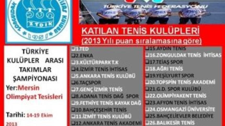 Zonguldak Tenis İhtisas Kul&uuml;b&uuml; Tenis Ligine Katılıyor