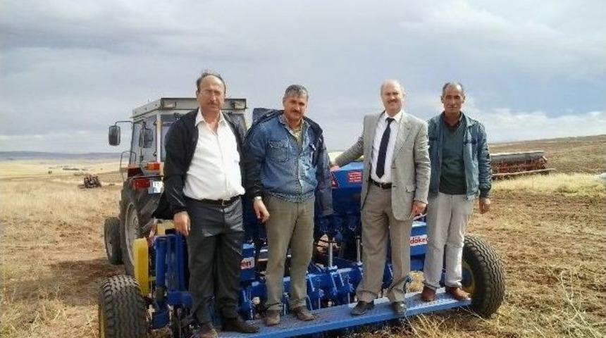 Kırıkkale'de Korumalı Tarım Projesi Uygulamaya Konuldu