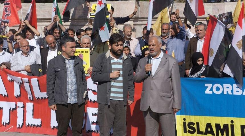 Mısır&rsquo;daki Darbe 100. G&uuml;n&uuml;nde Protesto Edildi