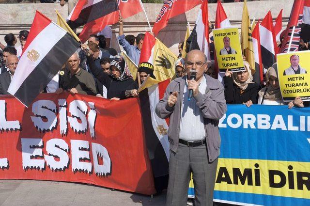 Mısır’daki Darbe 100. Gününde Protesto Edildi