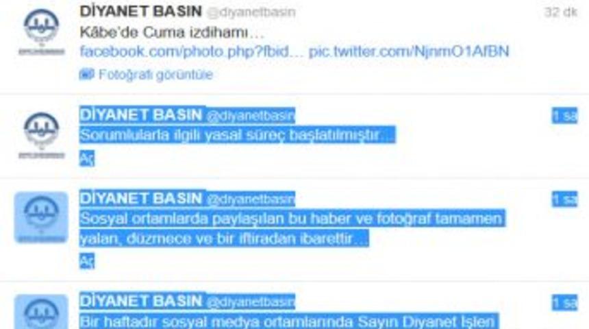 Diyanet, Başkan G&ouml;rmez Kampanyasına Tepkili