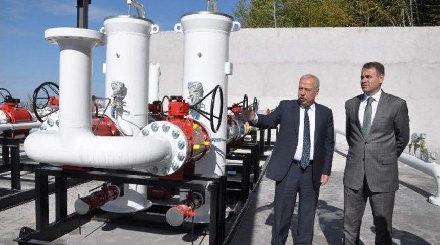 Akdemir, Doğalgaz Ana İstasyonunda İncelemelerde Bulundu