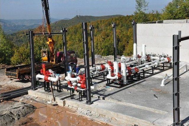 Akdemir, Doğalgaz Ana İstasyonunda İncelemelerde Bulundu