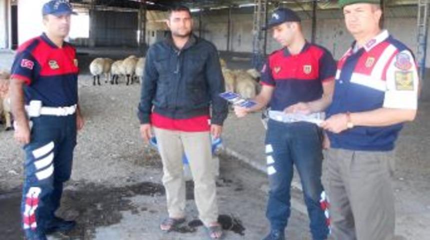 Jandarmadan, Kurbanlık Satıcılarına Hırsızlık Uyarısı