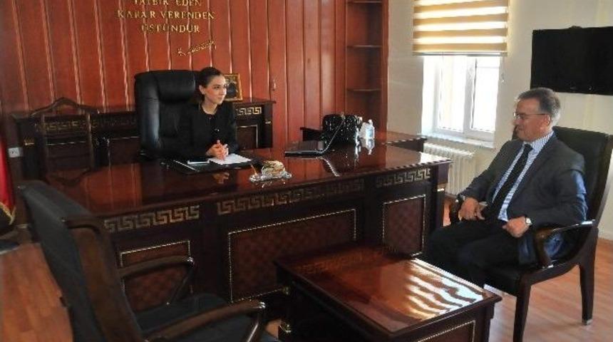 Başkan Oğul&rsquo;dan Tuzluk&ccedil;u Kaymakamı&rsquo;na Ziyaret