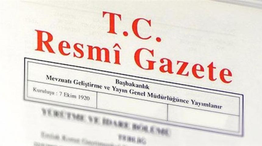 Cumhurbaşkanı kararları Resmi Gazete'de yayımlandı
