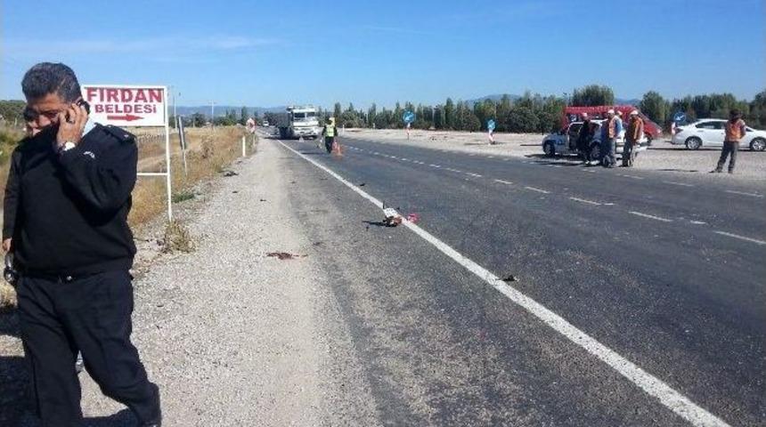 Gediz'de 14 Yaşındaki Gen&ccedil; Motosiklet Kazasında Can Verdi