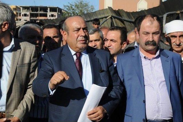 Bdp’li Kaplan Yanan Pazarda İncelemede Bulundu 3