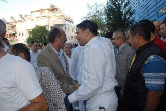 K&uuml;rt&ccedil;e Bayram Mesajıyla G&uuml;ndeme Gelen Başkan Personeliyle Bayramlaştı 2