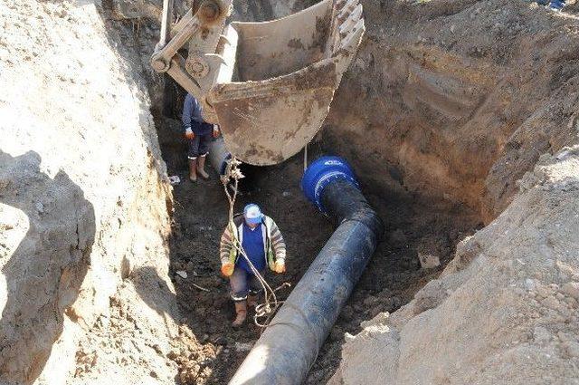 Çorlu'da Ana İsale Hattının Yeri Değiştirildi