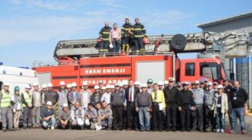 Eren Limanında tatbikat..