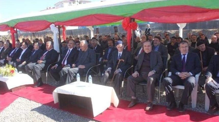 Ağrı&rsquo;da Cami Temel Atma T&ouml;reni