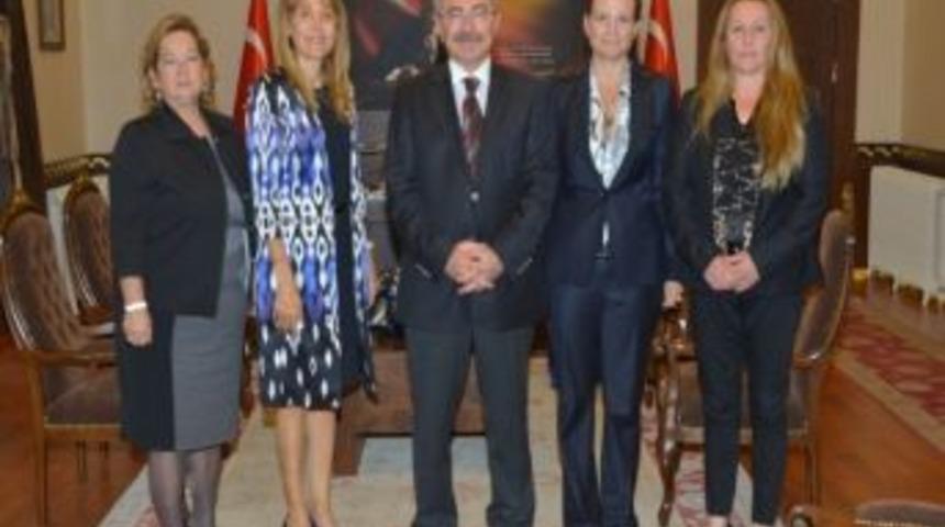 Kadın Girişimcilerden Vali Yaman&rsquo;a Ziyaret