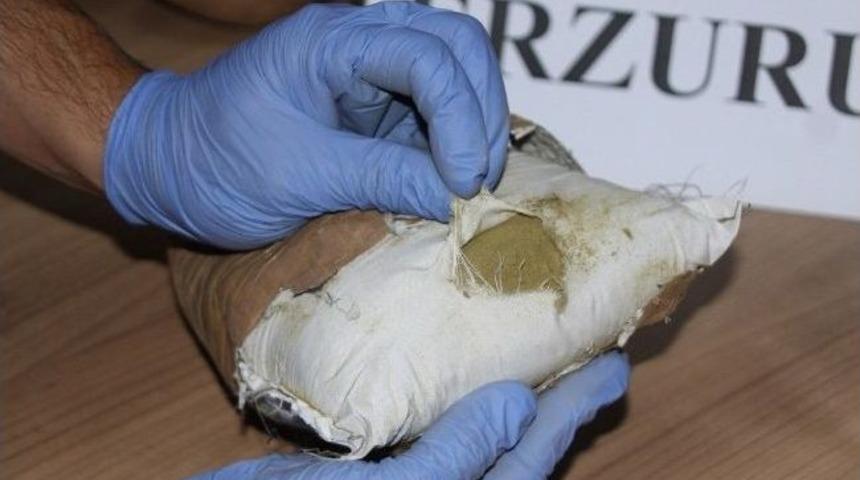 Erzurum&rsquo;da Esrar Operasyonu