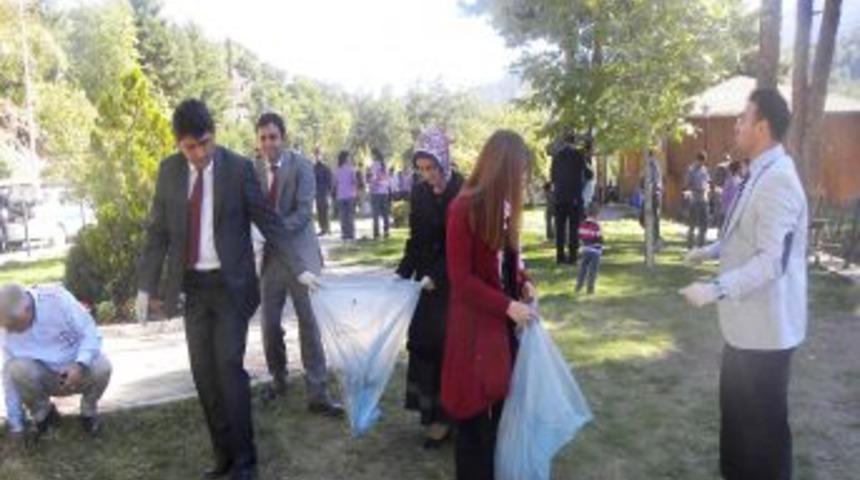 Aladağ'da Temizlik Seferberliği Başlatıldı