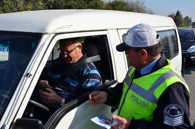 Manisa'da Şoförlere Mesir Macunlu Bilgilendirme