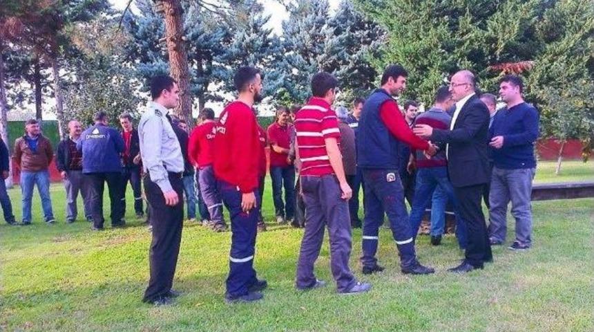 Divapan Personeli Bayramlaştı