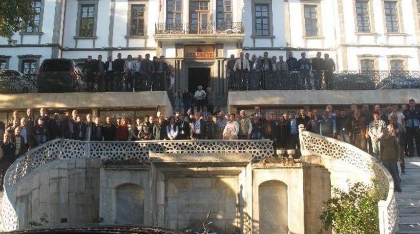 Niksar&rsquo;da Belediye Personeli Bayramlaştı