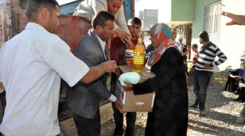 Kaymakamlık, &Ccedil;adır Kent Dışındaki M&uuml;ltecileri Unutmadı