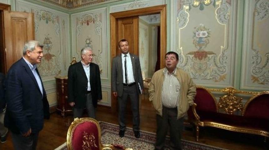 Başkan Karaosmanoğlu, Sirmen İle Uzun&rsquo;u Misafir Etti