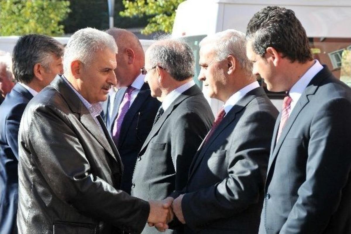 Ulaştırma, Denizcilik Ve Haberleşme Bakanı Binali Yıldırım G&uuml;m&uuml;şhane&rsquo;de