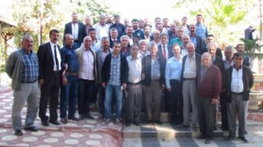 Başkan say muhtarlarla buluştu