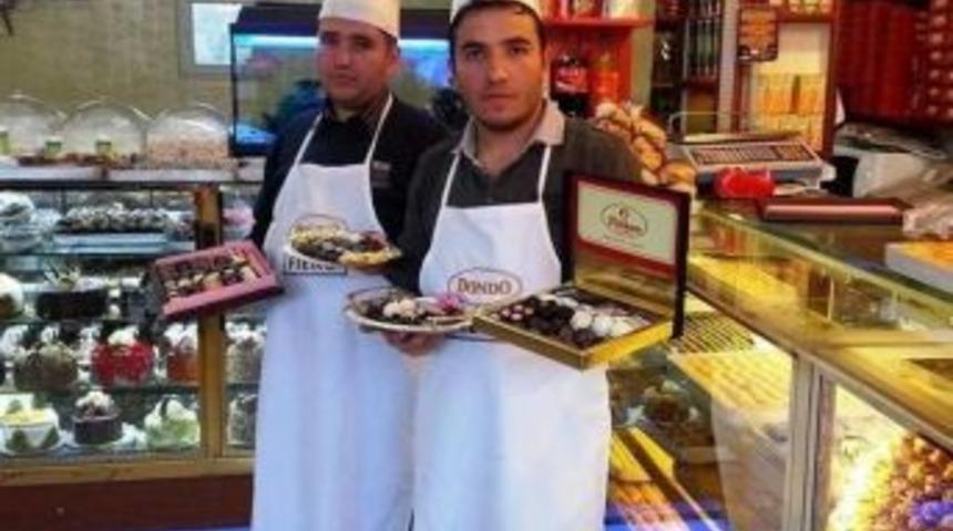 Kaman&rsquo;da Cevizli &Ccedil;ikolata &Uuml;retildi