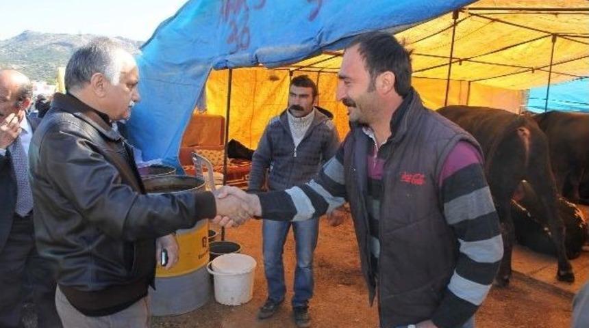 Başkan Karabağ, Aracı Oldu