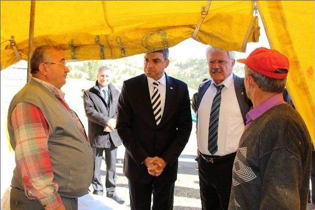 Umut Oran Mühye Kesim Alanını Ziyaret Etti 1