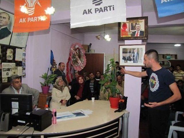 Hisarcık&rsquo;ta Ak Partide İstişare Toplantısı 1