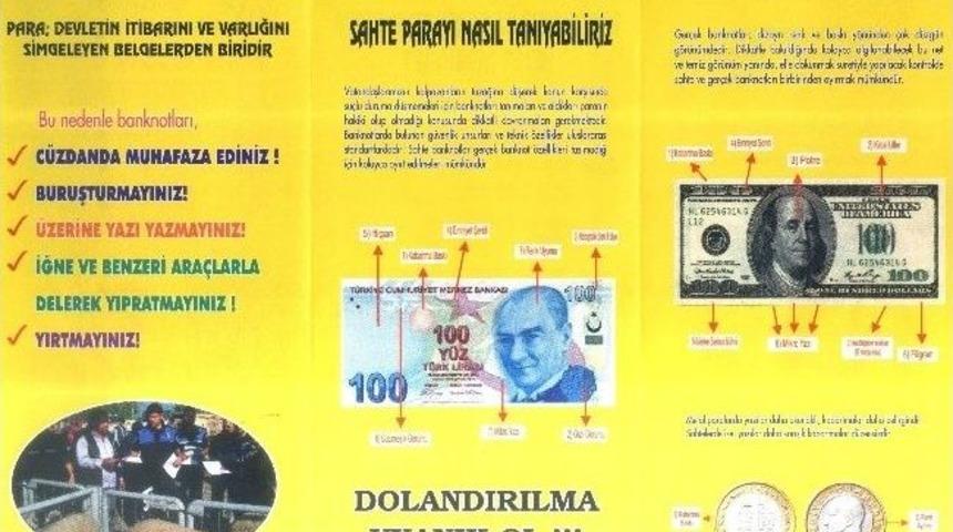 Gaziantep Emniyet M&uuml;d&uuml;rl&uuml;ğ&uuml;nden Sahte Para Uyarısı