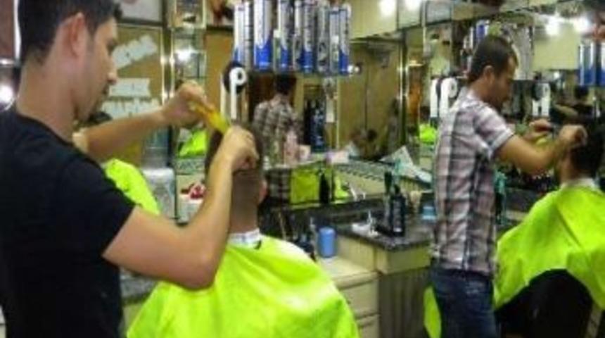 Uzunk&ouml;pr&uuml;'de Berberlerin Bayram Yoğunluğu