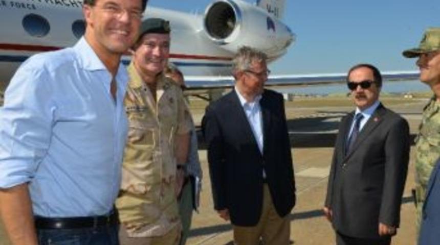 Hollanda Başbakanı İncirlik'te