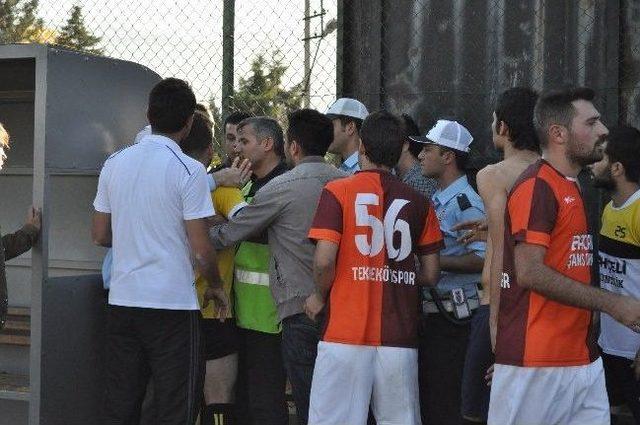 Amatör Maçta Arbede 1