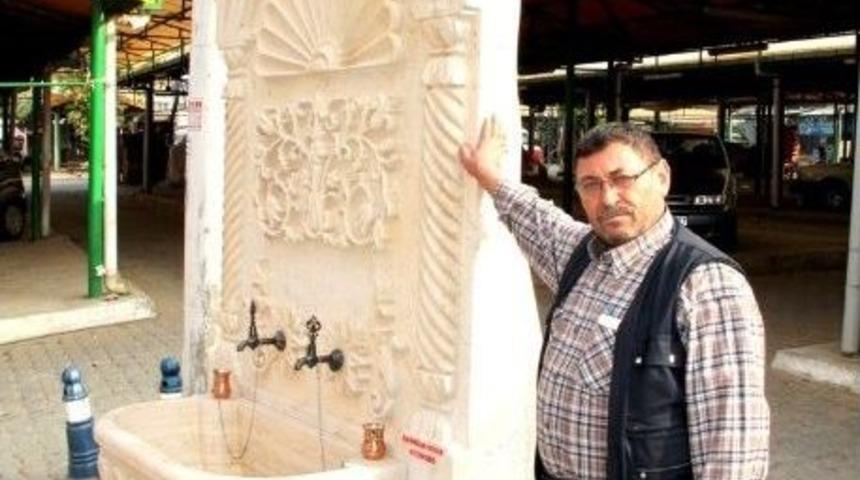 Sarıg&ouml;l Manavlar Derneği, Pazaryerine &Ccedil;eşme Yaptırdı