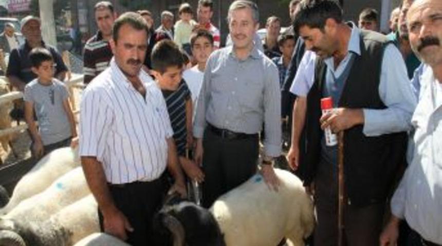 Tahmazoğlu, Kurban Satış Yerlerini Ziyaret Etti