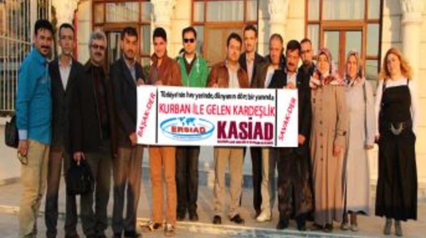 ERSİAD G&ouml;n&uuml;l K&ouml;pr&uuml;s&uuml; Kurmak I&ccedil;in Kırgızistan'a Gitti