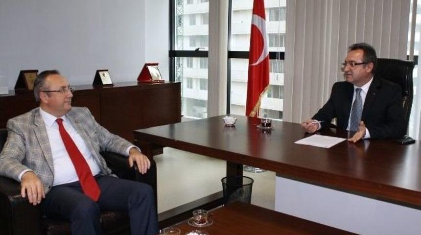 Ak Parti'den Harita Ve Kadastro M&uuml;hendislerine Ziyaret