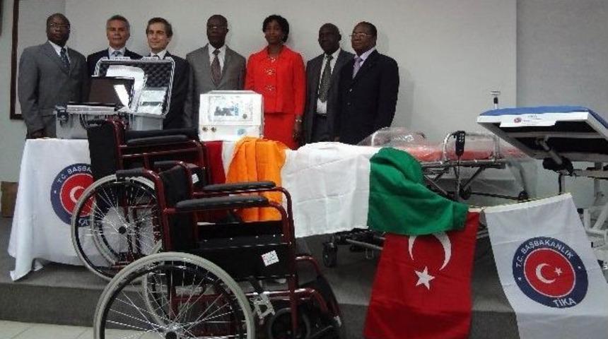 Fildişi Sahili&rsquo;ne Tıbbi Malzeme Desteği