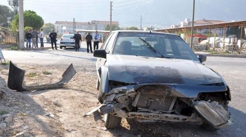 Kırkağa&ccedil;&rsquo;ta Korkutan Kaza