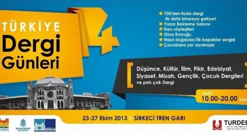 Sirkeci Tren Garı'nda Dergi G&uuml;nleri Başlıyor