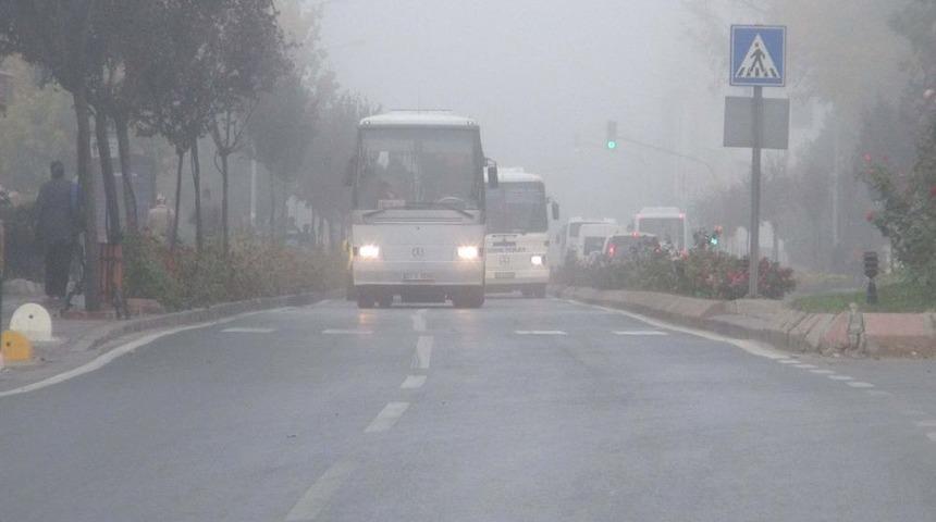 Edirne'de Sabah Saatlerinde Sis Etkili Oldu