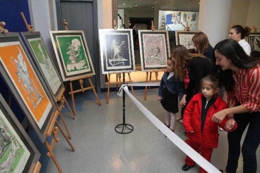 Dali&rsquo;nin Eserleri &Ouml;zel Sanko Okulları&rsquo;nda Sergileniyor