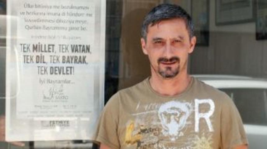 Mhp&rsquo;li Başkanın T&uuml;rk&ccedil;e-k&uuml;rt&ccedil;e Bayram İlanı Gazete Sayfalarında