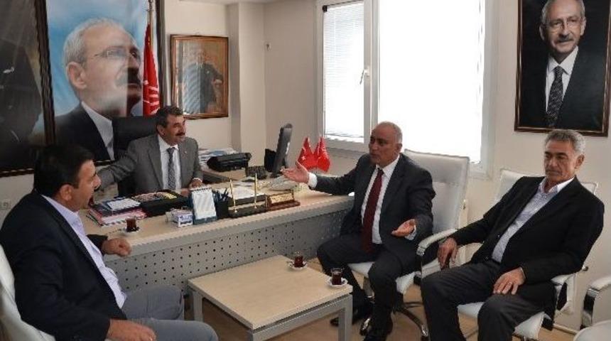 Chp'li Ali Talak &Ccedil;iğli'de &Ouml;rg&uuml;t&uuml;yle Bayramlaştı