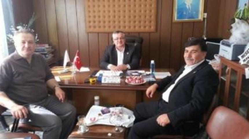 Koca&rsquo;dan Esnaf Odası Başkanı &Uuml;nal'a Ziyaret