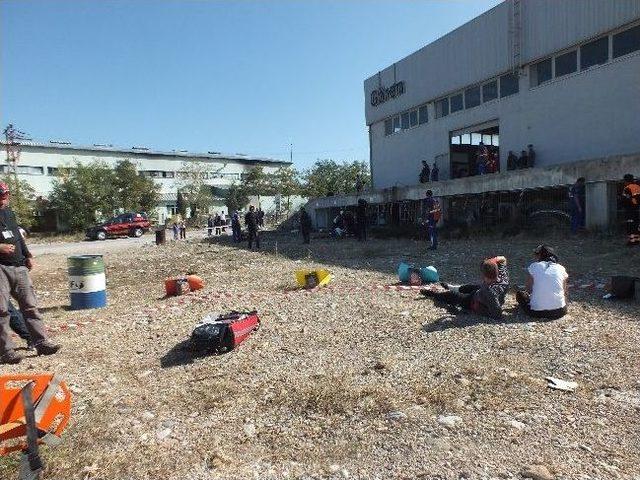 Ege 19. B&ouml;lge Umke Tatbikatı, Bayır Beldesi&rsquo;nde Yapıldı 1