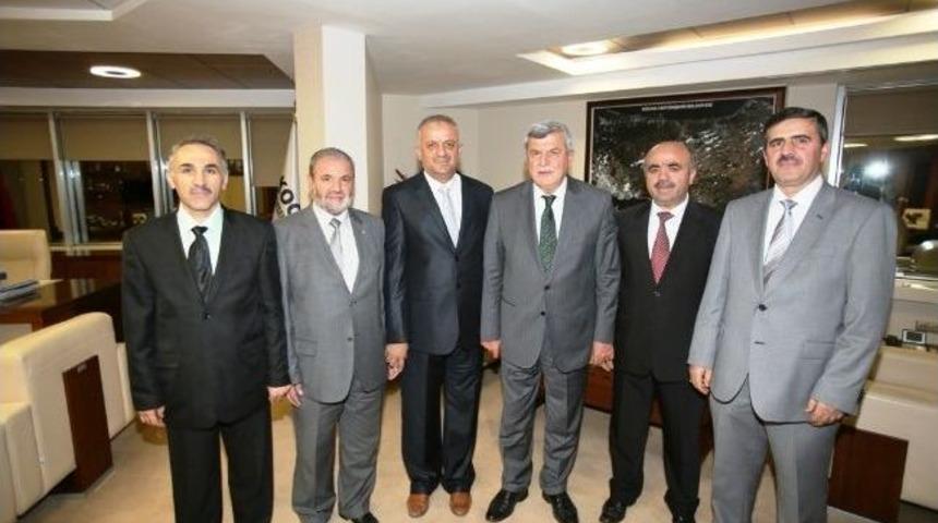 Stk&rsquo;lar Başkan Karaosmanoğlu&rsquo;nu Ziyaret Etti